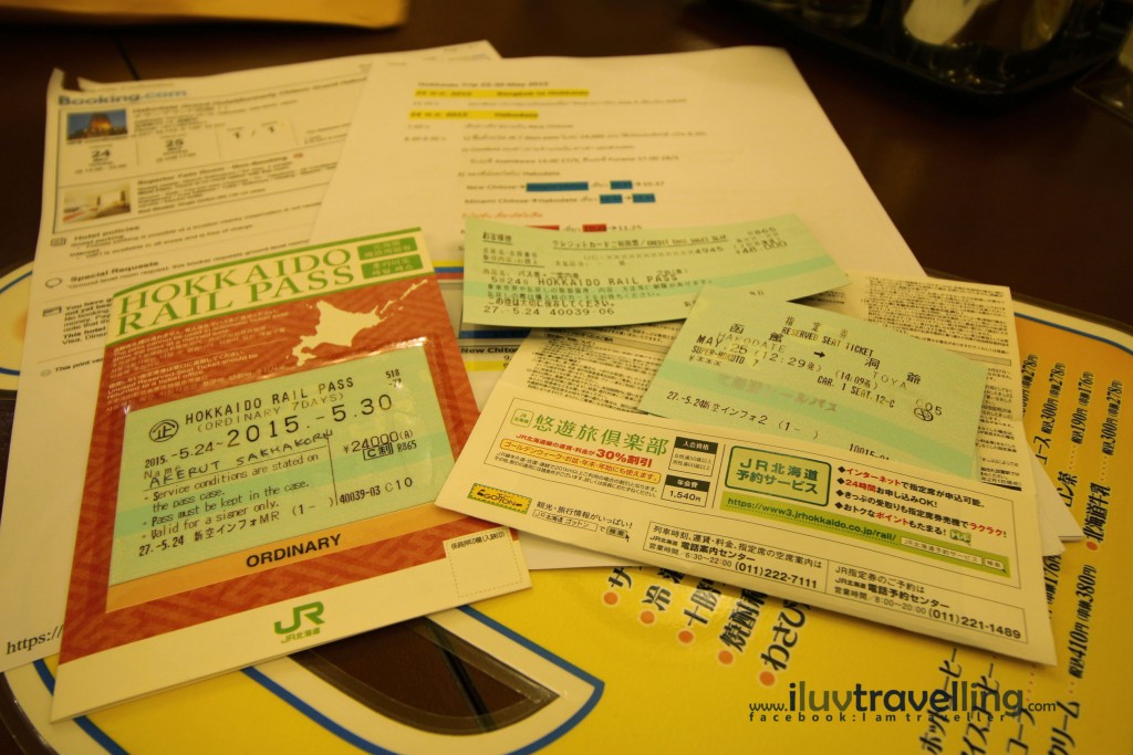 ตั๋ว Hokkaido Rail Pass